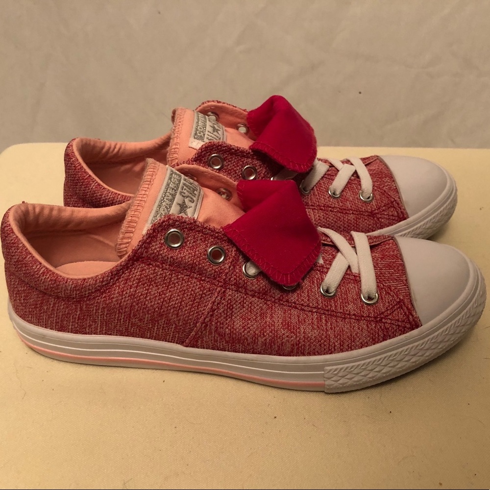 Converse Junior No Tie Laced Sneakers